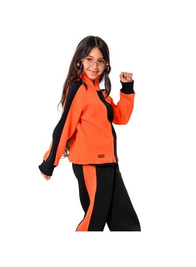 طقم ترنج للبنات بشريط قطعتين - Image 3